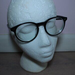 Unbranded Retro/Vintage Style 60s/50s Black Acetate Horn-Rimmed Eyeglasses
